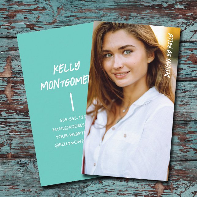 Carte De Visite Photographe Full Simple (Créateur téléchargé)