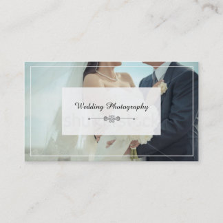 carte de visite photographe mariage