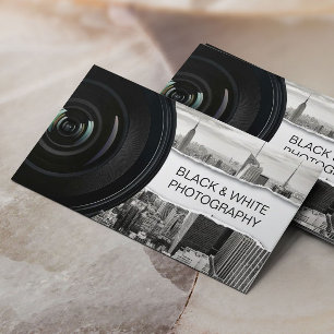 Carte De Visite Photographe moderne Photographie noir & blanc