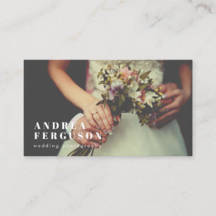 Carte De Visite Photographe photo Héros Laisser Aligner le recouvr