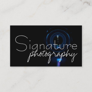 Carte De Visite Photographe Photographie Appareil Photo Objectif P