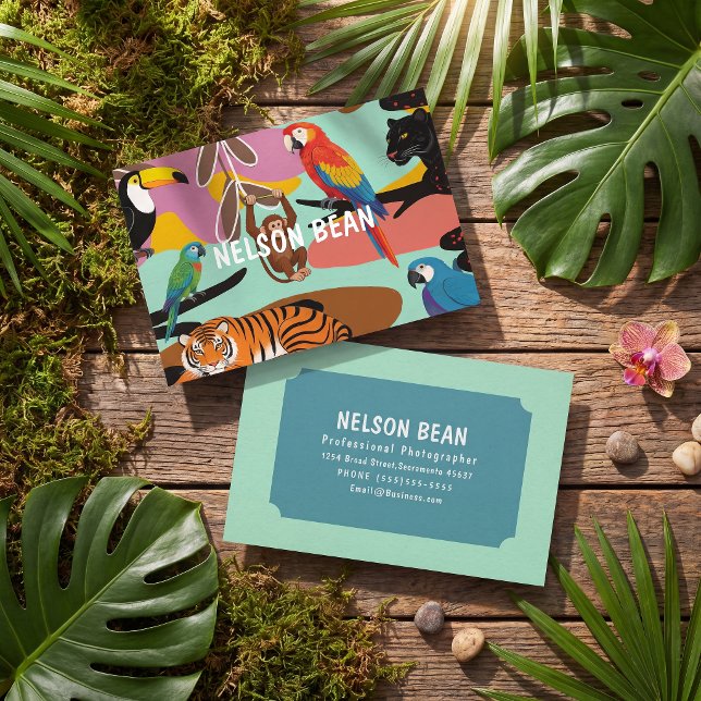 Carte De Visite Photographe professionnel chic audacieux (Créateur téléchargé)