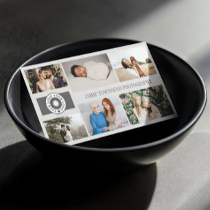 Carte De Visite Photographe professionnel de votre logo