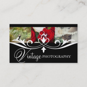 Carte De Visite Photographe Vintage Photographie Entreprise de Cam