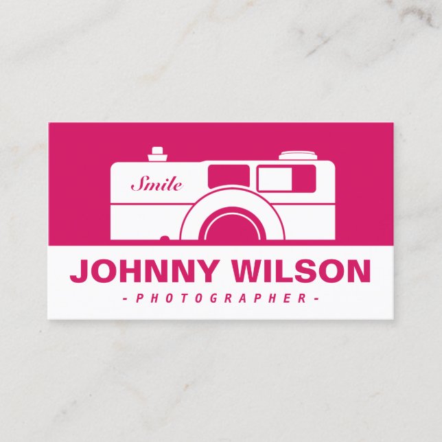 Carte De Visite Photographe vintage Retro (Devant)