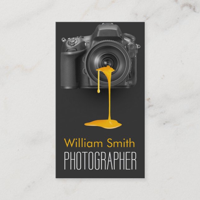 Carte De Visite Photographer (Devant)