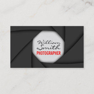 Carte De Visite Photographer Business card