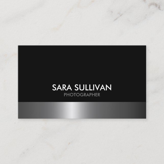 Carte De Visite Photographer Visual Arts Media (Devant)