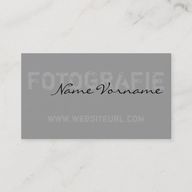 Carte De Visite photographie (Devant)