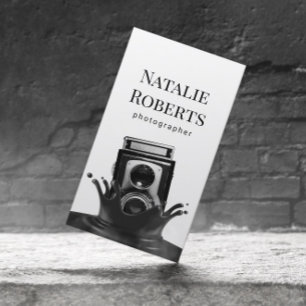 Carte De Visite Photographie de la caméra de la série Creative S