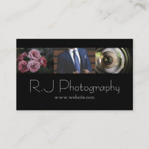 Carte De Visite Photographie de photographe moderne