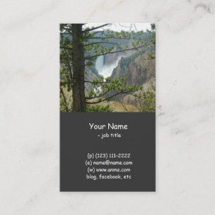 Carte De Visite Photographie du parc national de Yellowstone