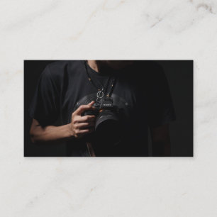 Carte De Visite Photographie du visualiseur de lentilles de caméra