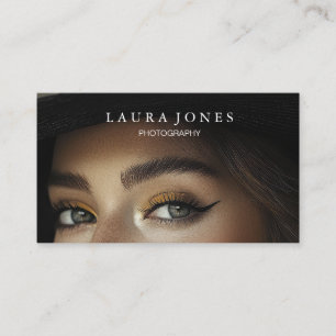 Carte De Visite Photographie du visualiseur de lentilles de caméra