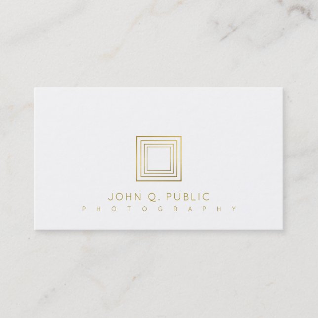 Carte De Visite Photographie élégante de regard d'or de (Devant)