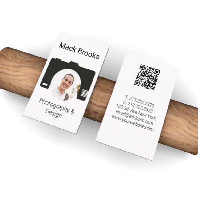 Carte De Visite Photographie et conception professionnelle de code (Créateur téléchargé)
