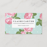 Photographie Floral Rose et Pois