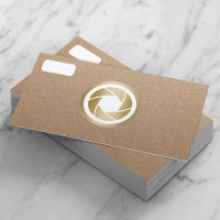 Photographie Gold Shutter Rustic Kraft Photographe