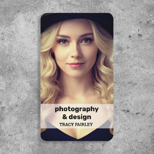 Carte De Visite Photographie Instagram QR