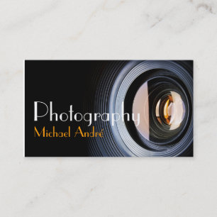 Carte De Visite Photographie Photographe Appareil Photo Objectif