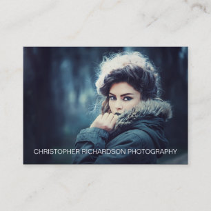 Carte De Visite Photographie simple et élégante