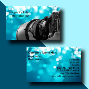 Carte De Visite Photography Business Cards
