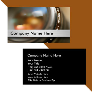 Carte De Visite Photography Business Cards