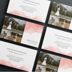 Carte De Visite Photos de coloration de corail Photographe