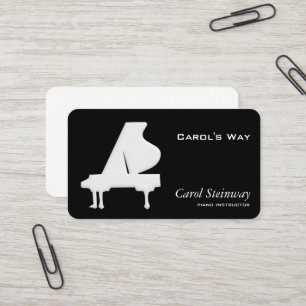 Carte De Visite Piano