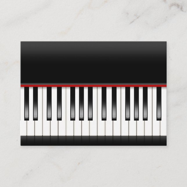 Carte De Visite Piano W/O Skyline - SRF (Devant)