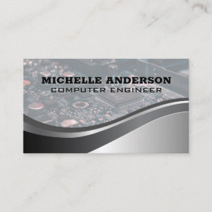 Carte De Visite Pièces d'ordinateurs   Matériel