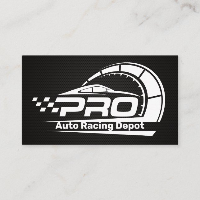 Carte De Visite Pièces et services d'auto Pro Racing (Devant)