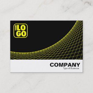 Carte De Visite Pied incurvé - Jaune