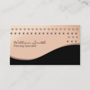 Carte De Visite Piercing specialist Business card