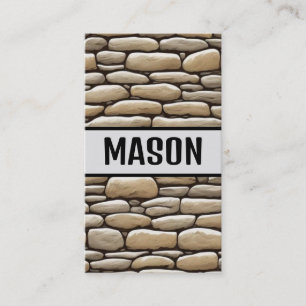 Carte De Visite Pierre Mason moderne