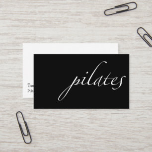 Carte De Visite Pilates