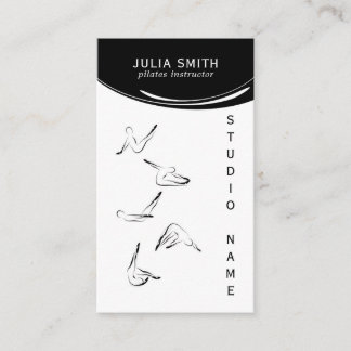 Carte De Visite Pilates instructeur Pilates Pilates Poses Pilates