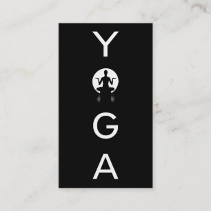 Carte De Visite Pilates, méditation d'instructeur de yoga, spirit