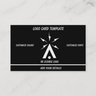 Carte De Visite Pilote simple Drone Blue Aeronautical Chart