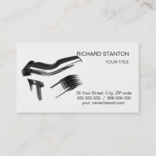 Carte De Visite Pince à cheveux