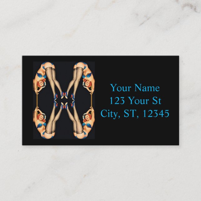 Carte De Visite Pinceaux Vintages acrobatiques Thunder_Cove (Devant)