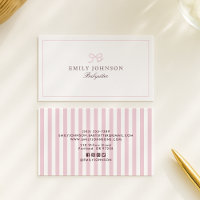 Pink Bow & Stripes, médias sociaux icônes babysitt