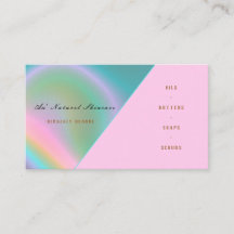 Pink Iridescent Holographic
