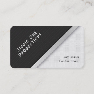 Carte De Visite PinStripes & Dots modernes