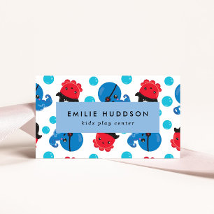 Carte De Visite Pirate Octopus, Centre de jeux pour enfants, Centr