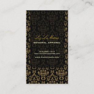 Carte De Visite PixDezines Arianna Damask/do-it-yourself couleur a