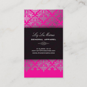 Carte De Visite PixDezines Céline Damask