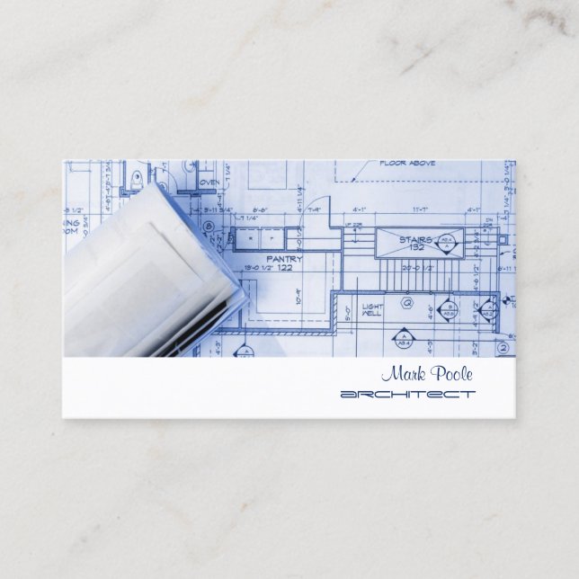 Carte De Visite PixDezines Conception architecturale tendance/coul (Devant)