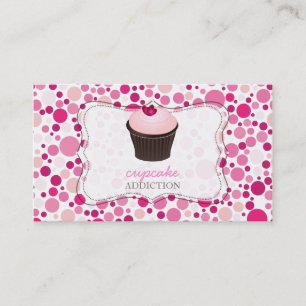 Carte De Visite PixDezines do-it-yourself cupcake+pois