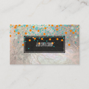 Carte De Visite PixDezines ébloui/faux argent
